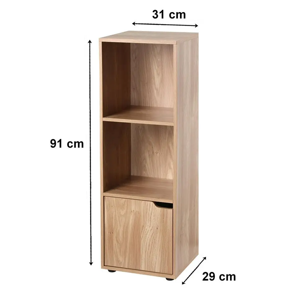 CALICOSY - Opbergkast MODU - Hout - 90.8x30.7x29 cm