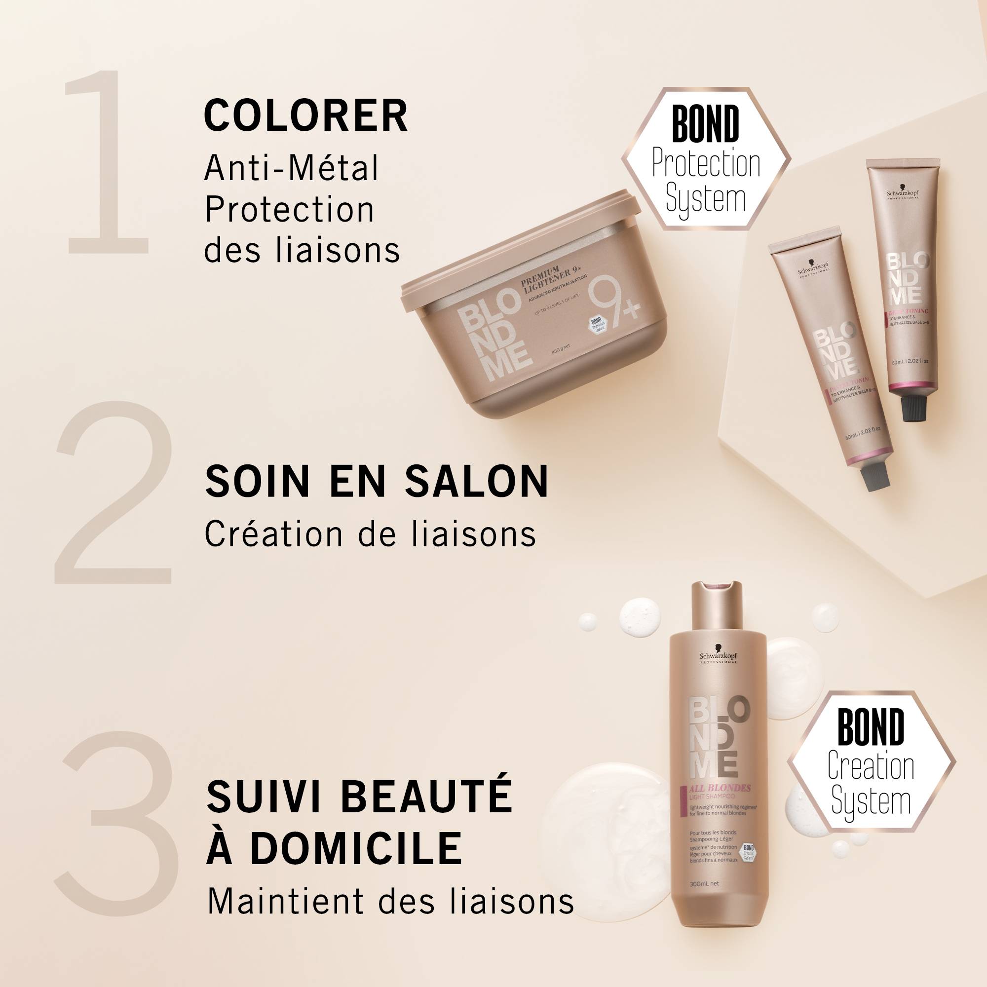 Poudre décolorante Premium Performance 9  BlondMe / 450g