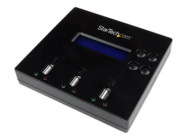 StarTech.com 1:2 Standalone USB Duplicator and Eraser - Memory Stick Cloner - USB 2.0 Flash Drive Copier / Thumb Eraser (USBDUP12) - USB drev duplikator - 2 bays - for P/N: SVA5H2NEUA