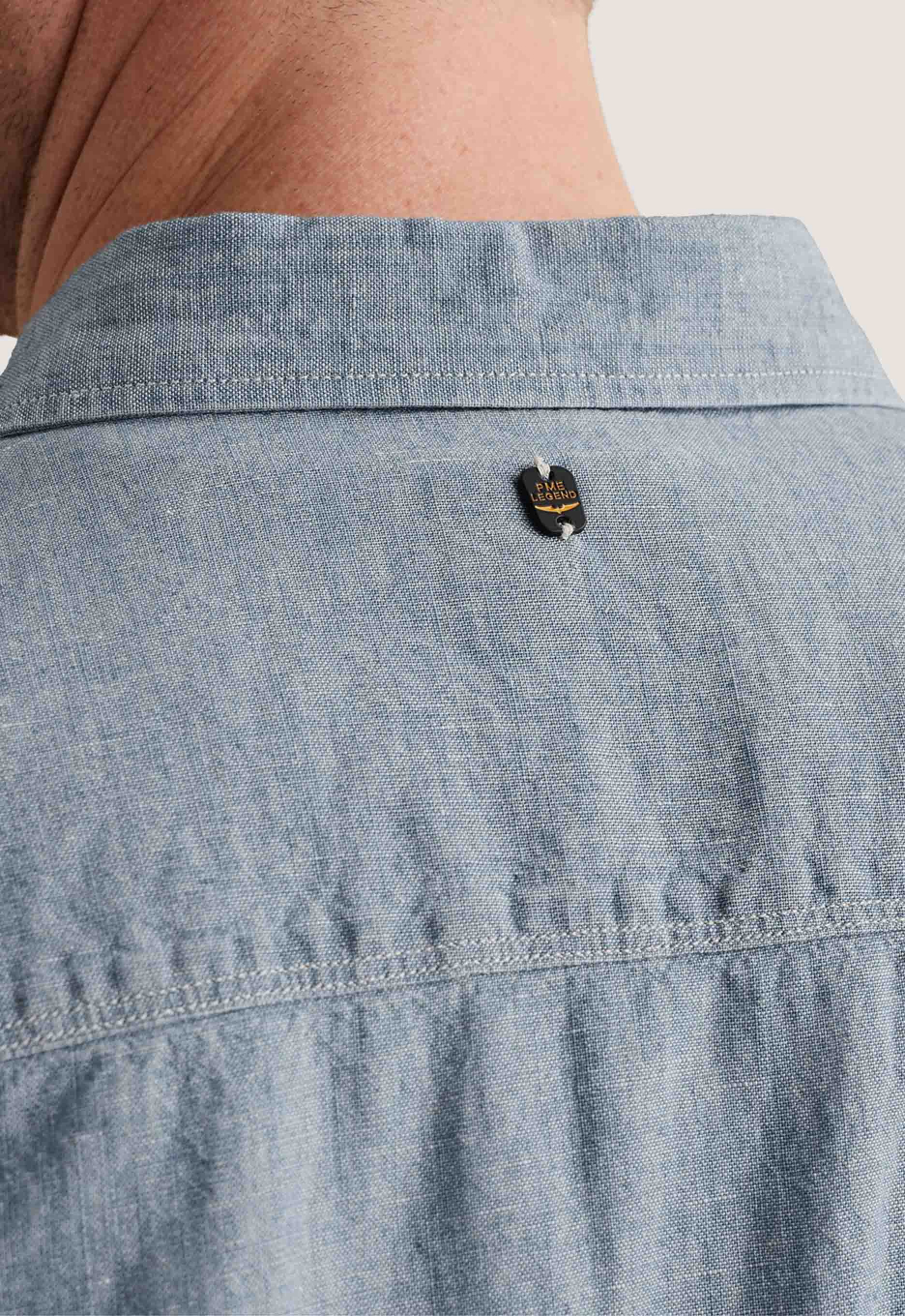 PME Legend PSIS2603271 Short Sleeve Shirt Ctn/Linen