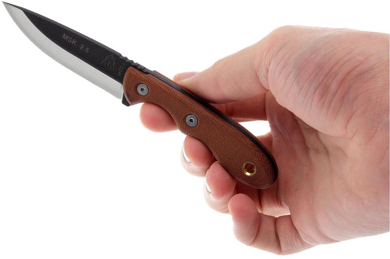 TOPS Knives Mini Scandi Knife 2.5, MSK-2.5