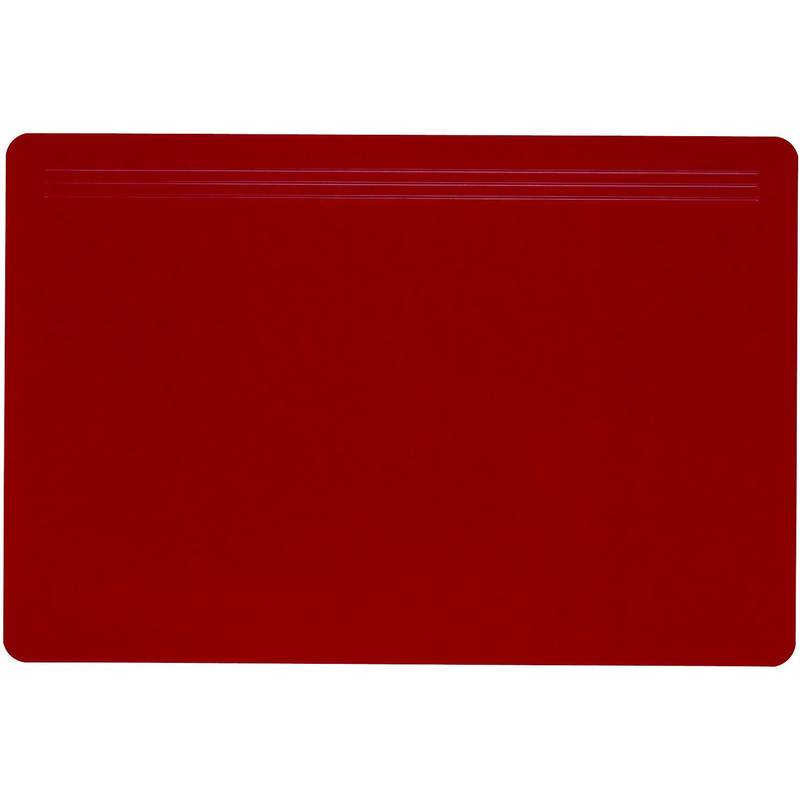 Läufer Schreibunterlage Matton, 60 x 40 cm, rot
