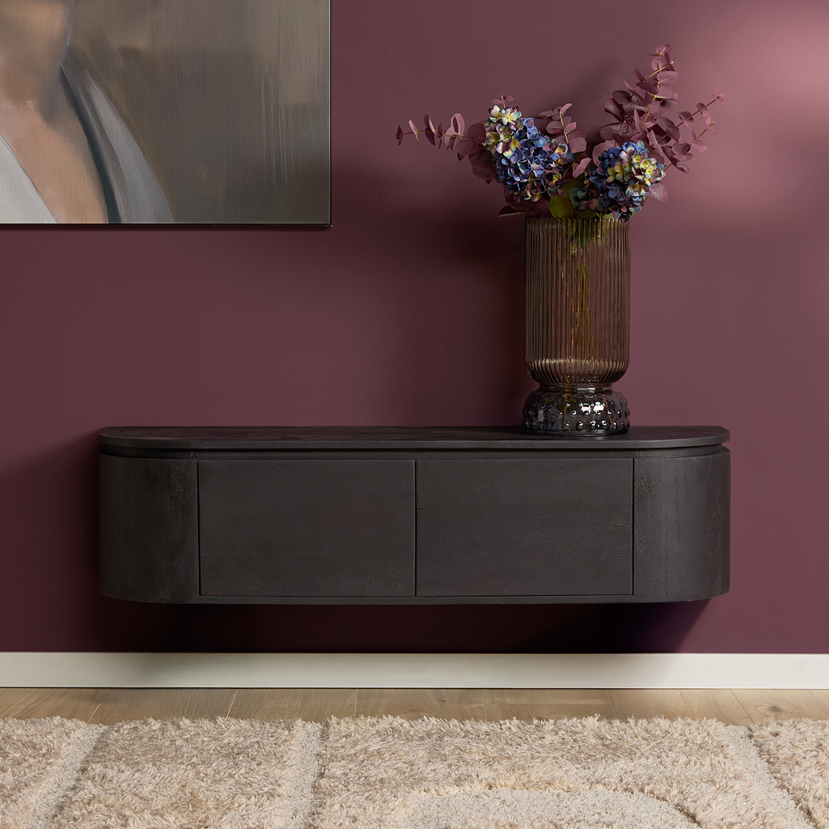 Tv meubel Houdini Zwart 120 cm