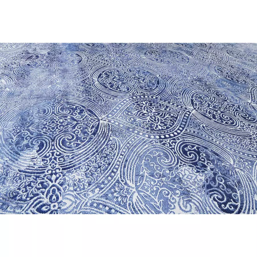 Wecon home Kurzflorteppich Grace blau