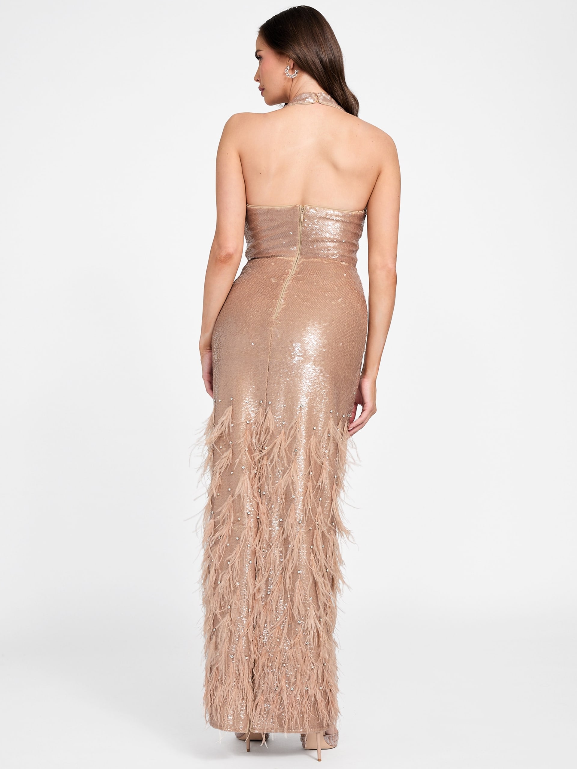 Vestido de penas Raya