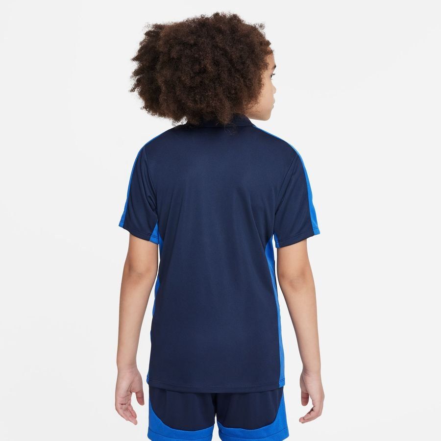 Nike Polo Dri-FIT Academy 23 - Bleu Foncé/Bleu/Blanc Enfant