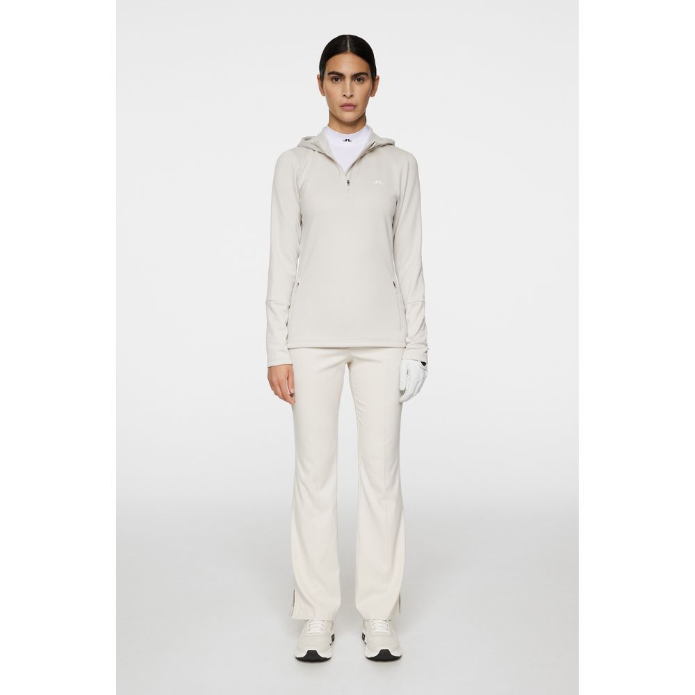 Aerial Quarter Zip Hettegenser Dame Moonbeam