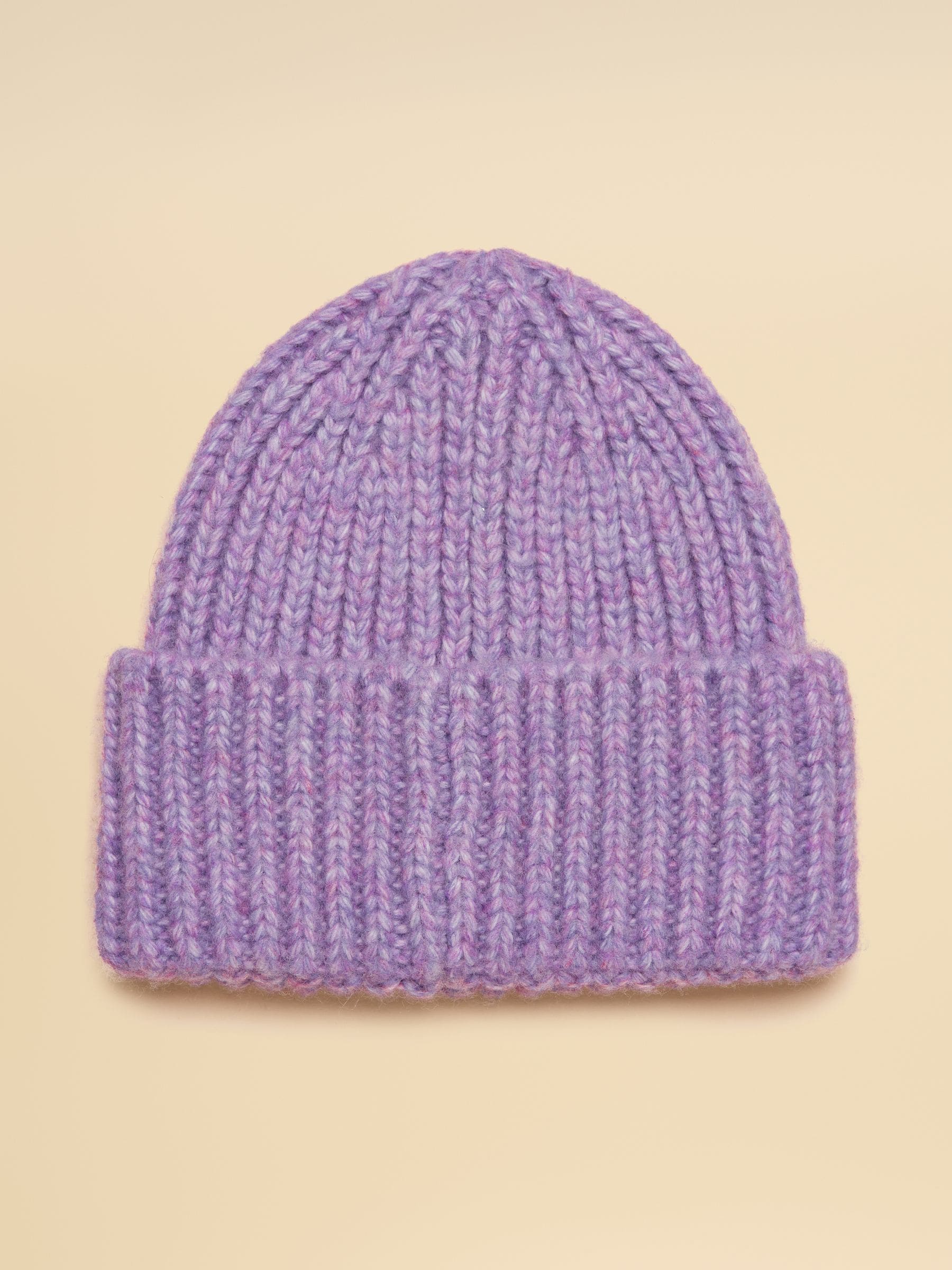 Paars - Joules Rosa beanie-muts