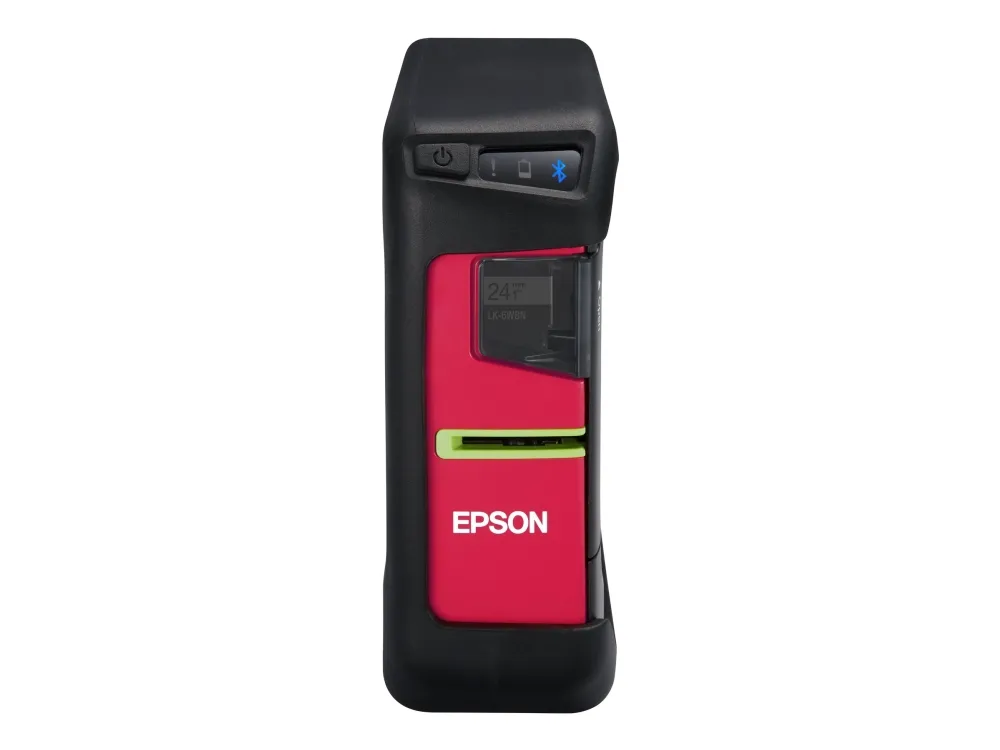 Epson LabelWorks LW-Z710 - Etikettemaskine - S/H - termo transfer - Rulle (2,4 cm) - 180 dpi - op til 15 mm/sek. - USB, Bluetooth - skærer - sort, bleg grå