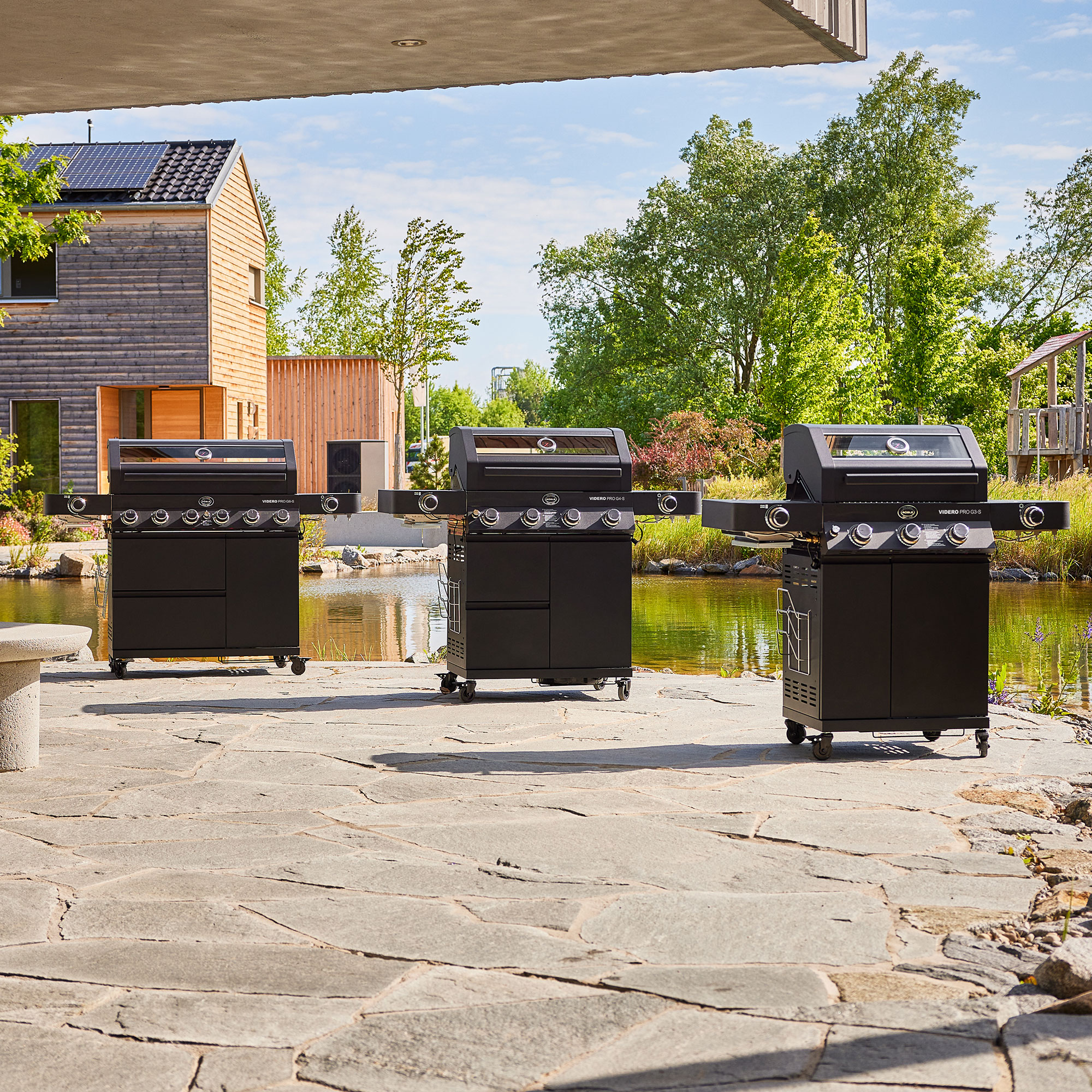 Gasgrill BBQ-Station VIDERO PRO G6-S VARIO+ 50mbar