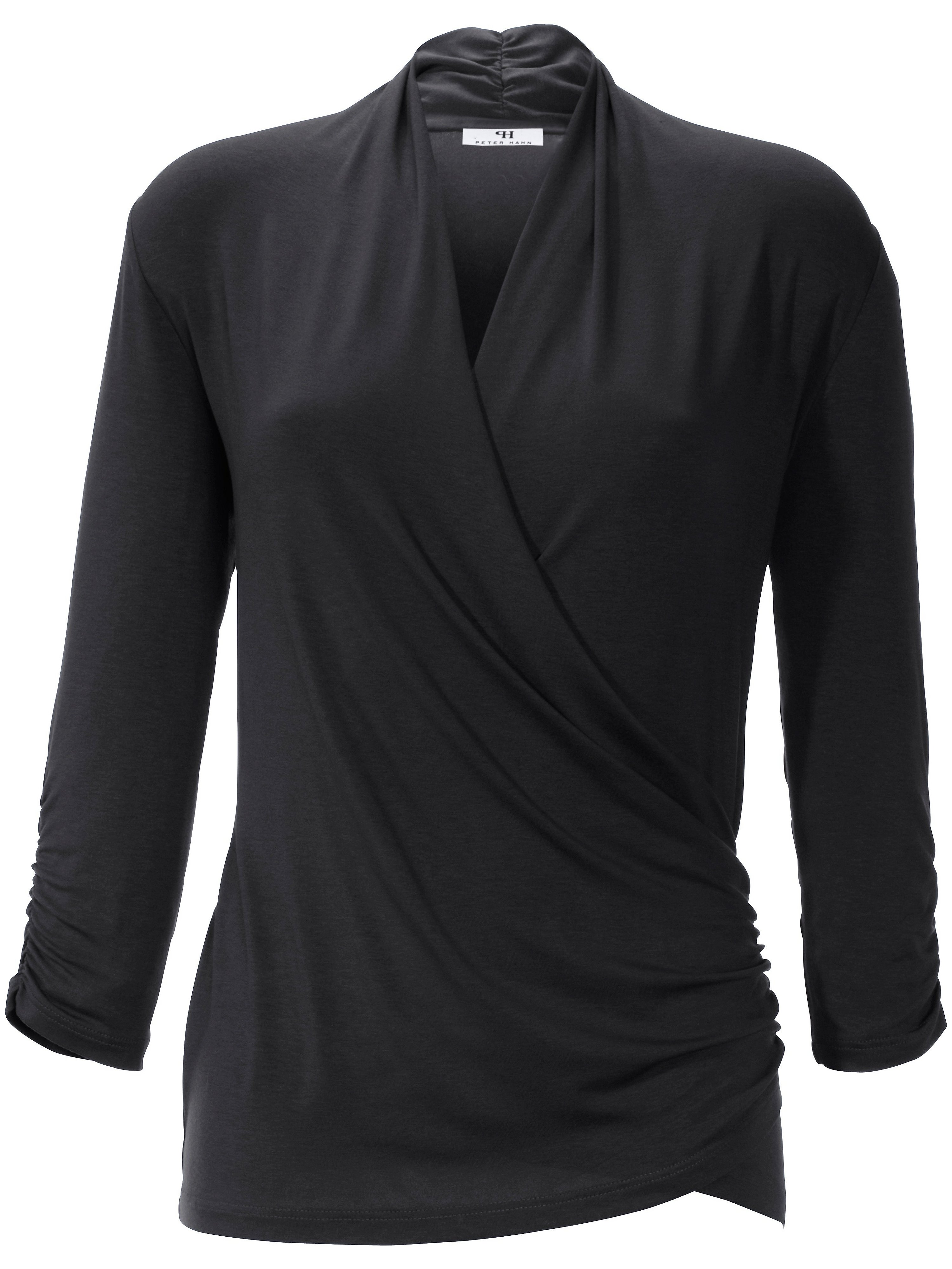 V-Shirt mit 3/4 Arm