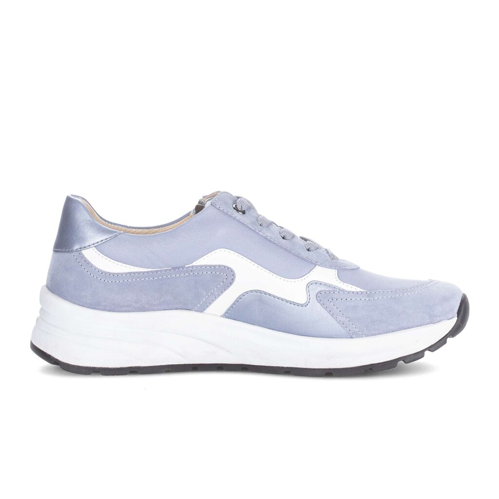 Lage sneaker blauw