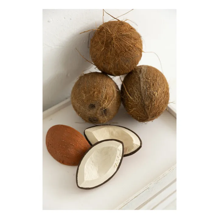 Oli & Carol Coco la noix de coco de dentition | Blanc