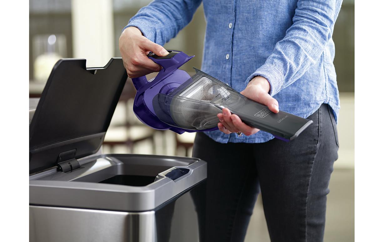 Akku-Handsauger Dustbuster Pet Titanium/ViolettAkku-Handstaubsauger