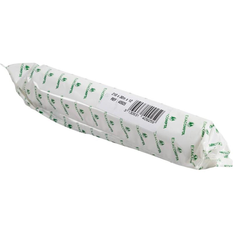 Bobines Exacompta 40925E - l 210 mm x L 28 m, Ø 50 mm - 1 pli(s) - paquet de 6