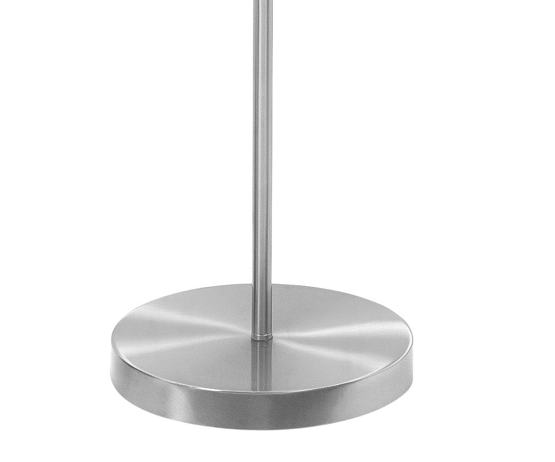 Highlight Vloerlamp Burgos RVS 2 lichts 142cm