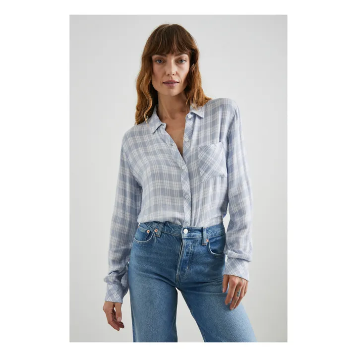 Rails Chemise Hunter Carreaux | Bleu ciel