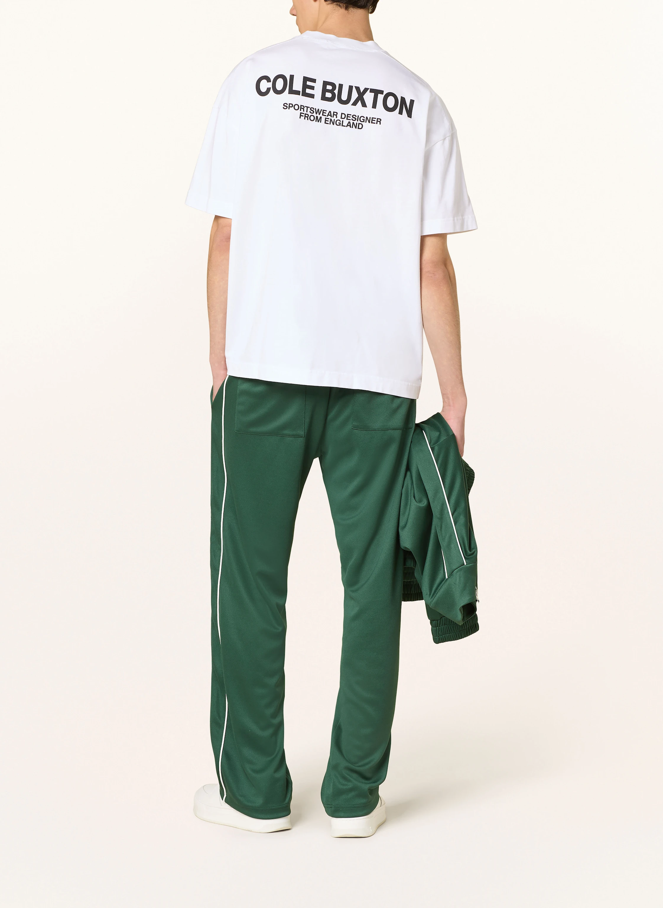 COLE BUXTON Track Pants PIPE mit Galonstreifen