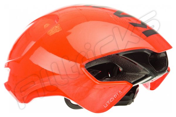 Casque Aero Kask Utopia Orange Noir