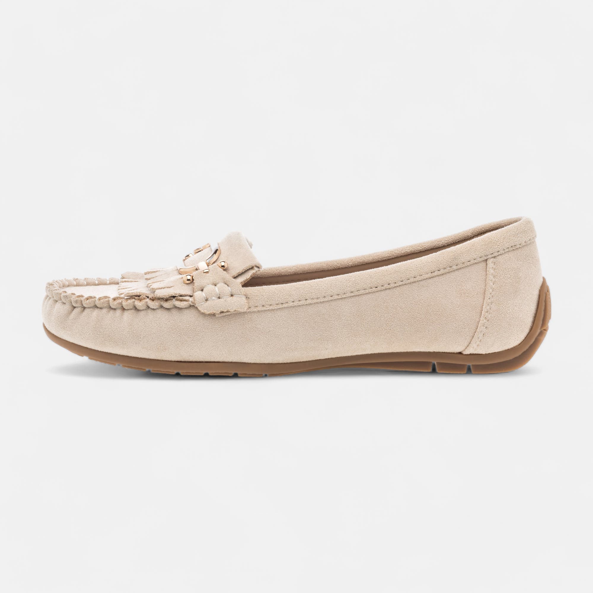 Mocassins Femme beige