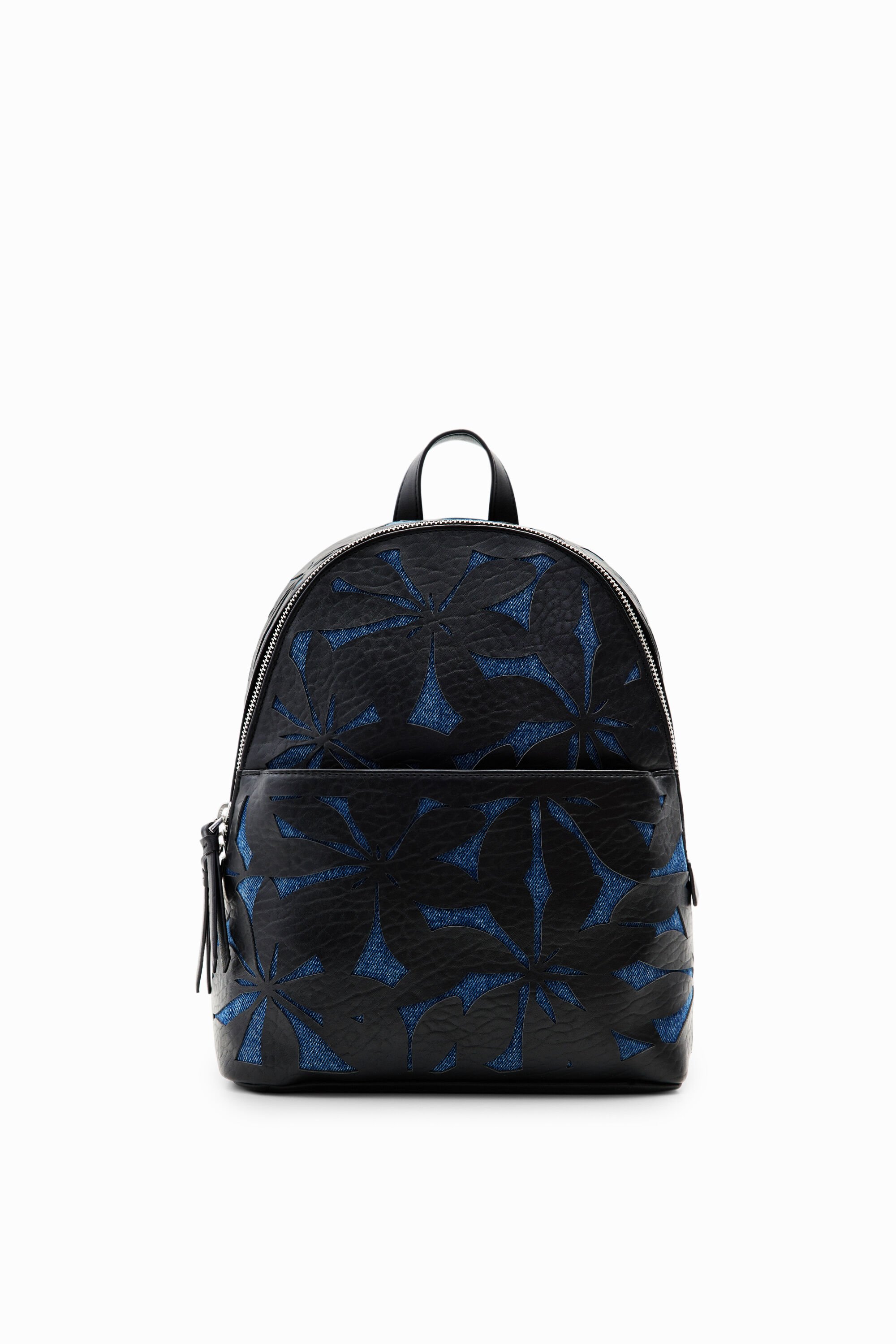 Petit sac à dos fleurs estampées