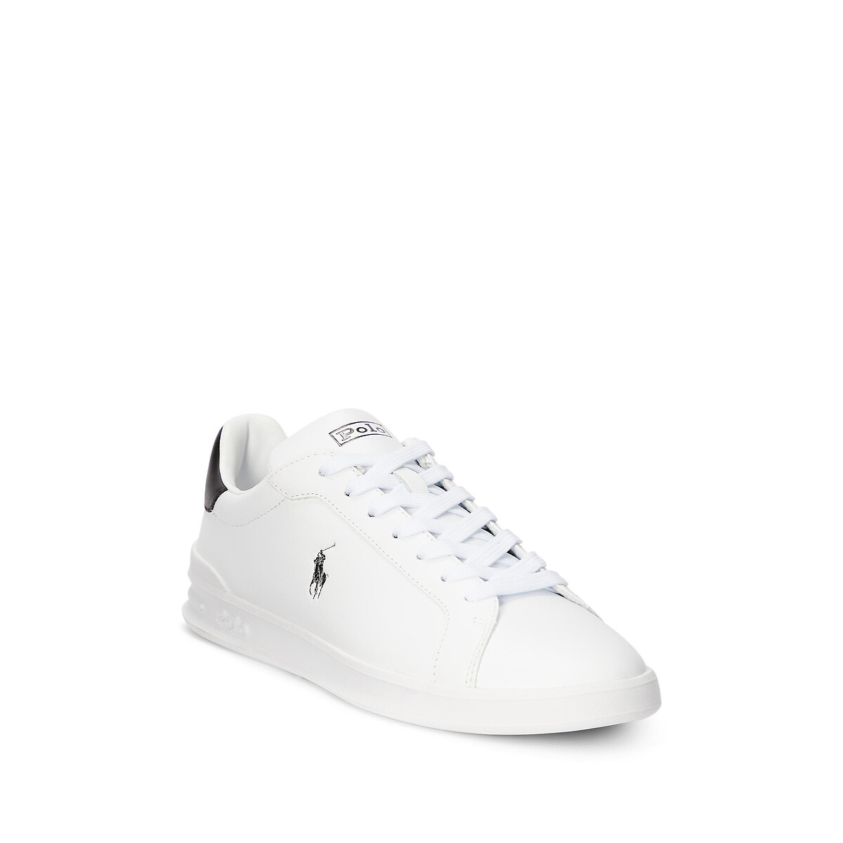 POLO RALPH LAUREN<br>Tênis de couro Heritage Court 2