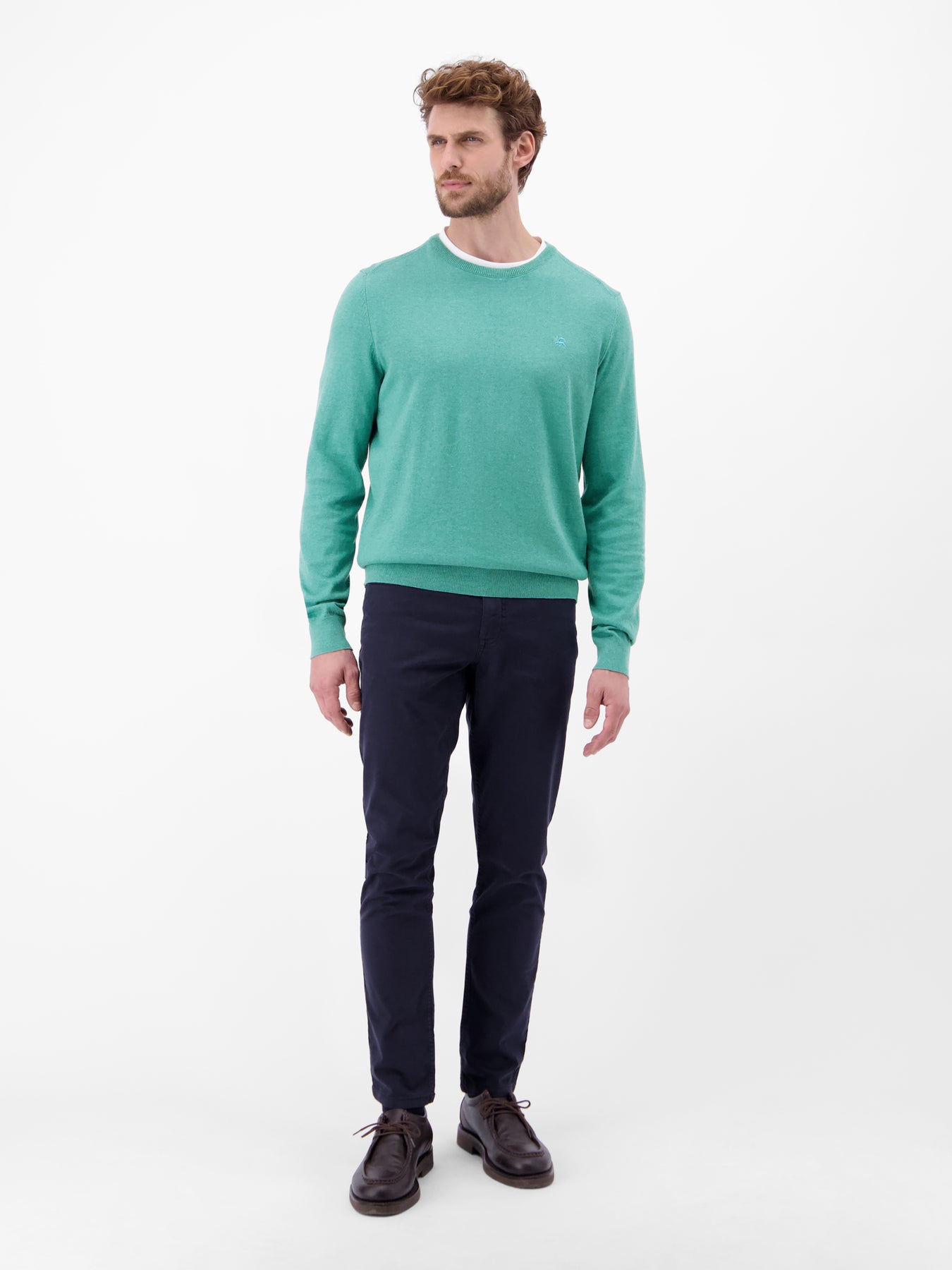 Herren Basic Strickpullover