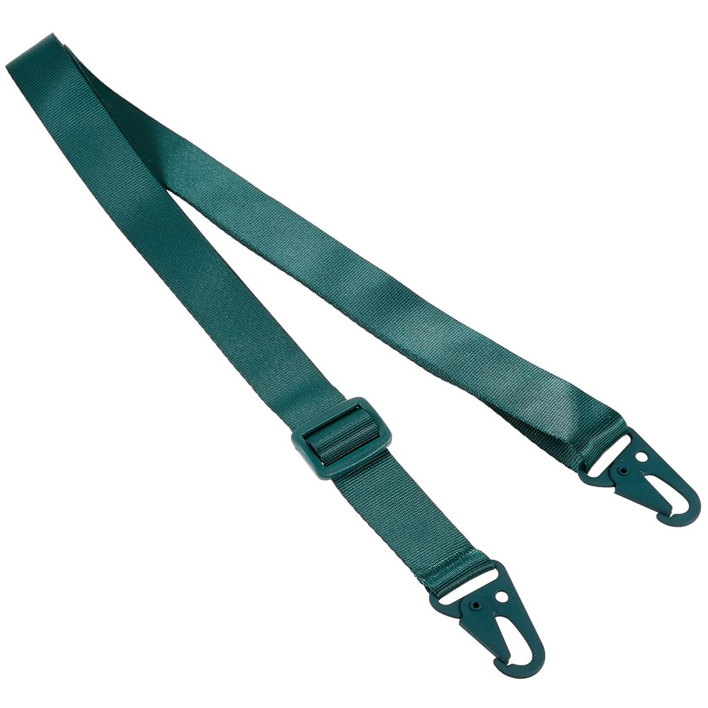 iPhone 14 Necklace Gummi Case Hülle   Handykette Nylon Strap (160cm) - Dunkelgrün