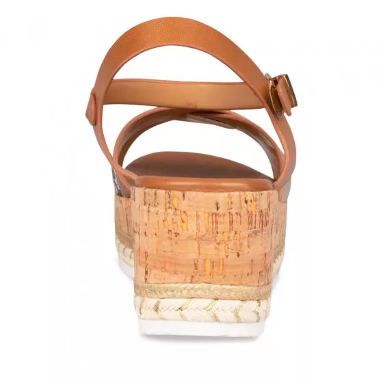 Sandales COGNAC LADY GLAM