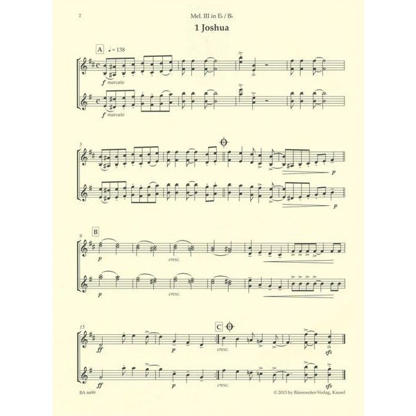 Bärenreiter combocom Spirituals