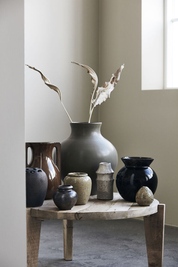 House Doctor Vase, Chenna, Sort Sort
