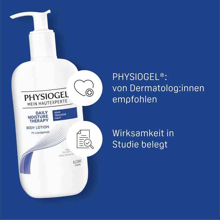 Physiogel Daily Moisture Therapy für sehr trockene Haut Lotion, 400 ml