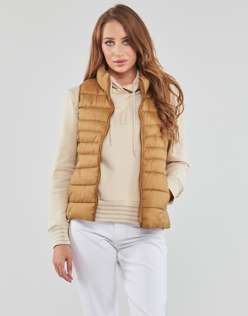 Only - ONLNEWCLAIRE QUILTED WAISTCOAT OTW - MArron