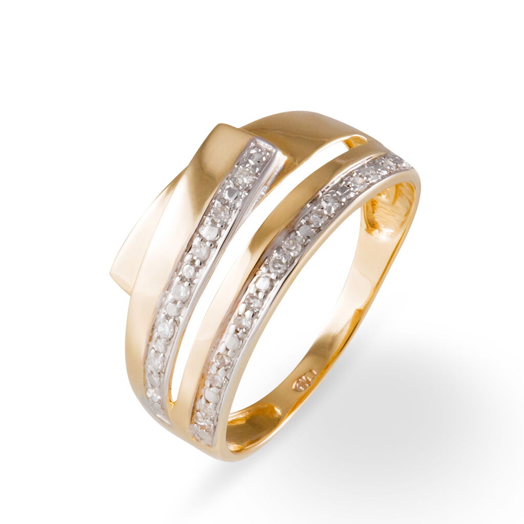 Bague Mesmin Or Jaune Diamant