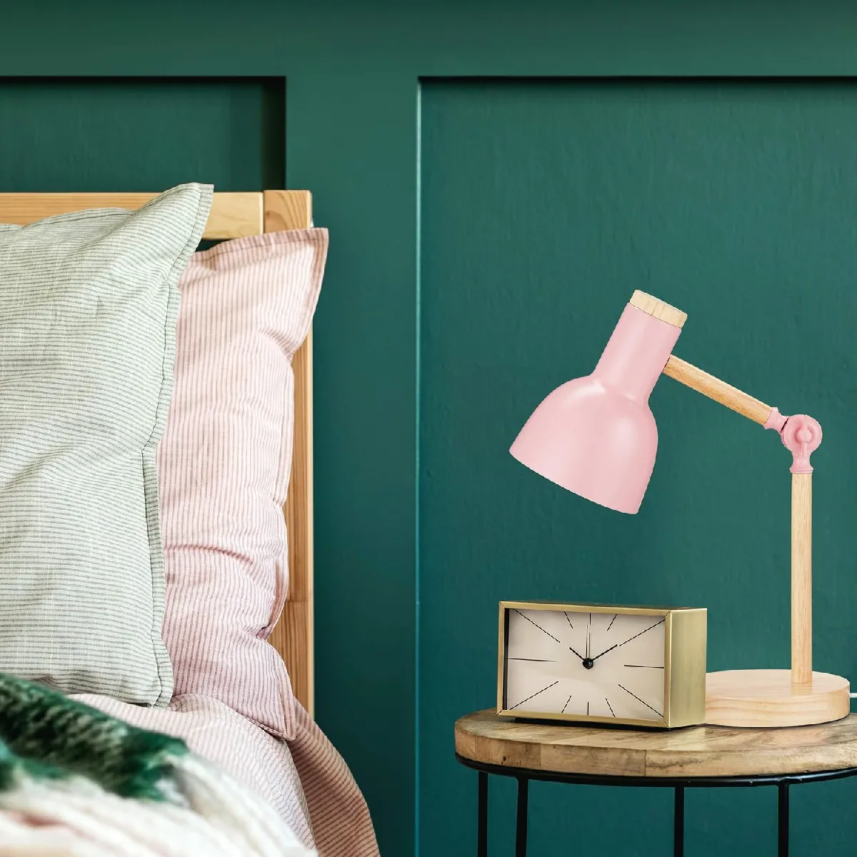 Lampe de Bureau Nordique Rose
