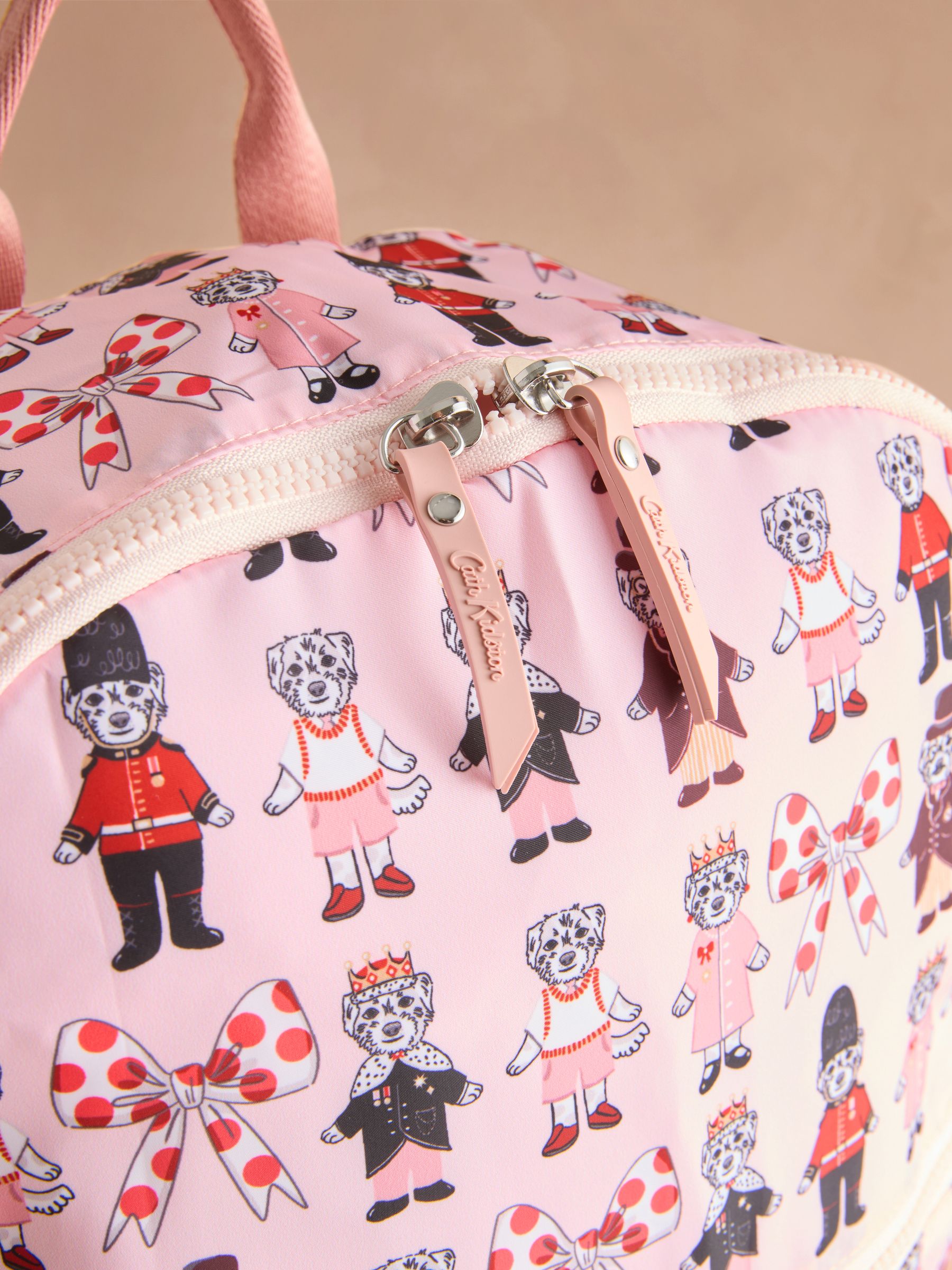 Roze London hondenprint - Cath Kidston opvouwbare rugzak