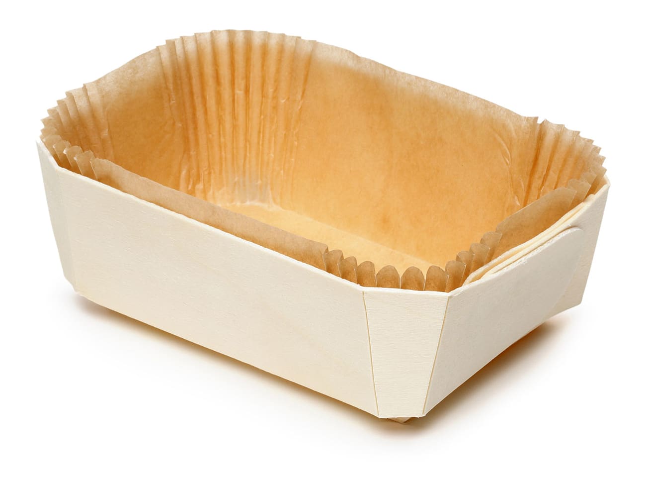 Barquette bois Prince - 14 x 9,5 x ht 5 cm - Lot de 10 - Panibois