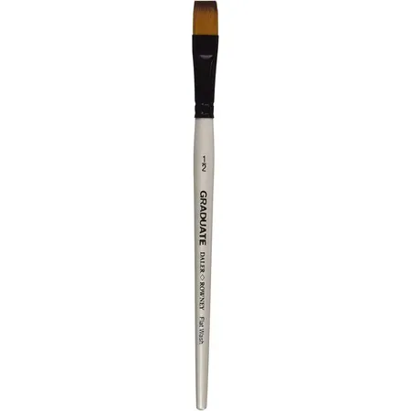 Daler-Rowney Graduate Synthetik flacher Verwaschpinsel Gr.1/2