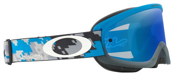 Masque Enfant Oakley O Frame 2.0 PRO XS MX Troy Lee Designs / Black Ice Iridium / Ref : OO7116-23