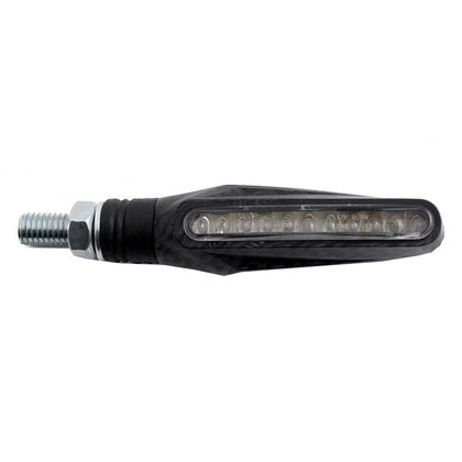 Clignotant Ermax Mini blinkers barre noir LED (La paire) Universel