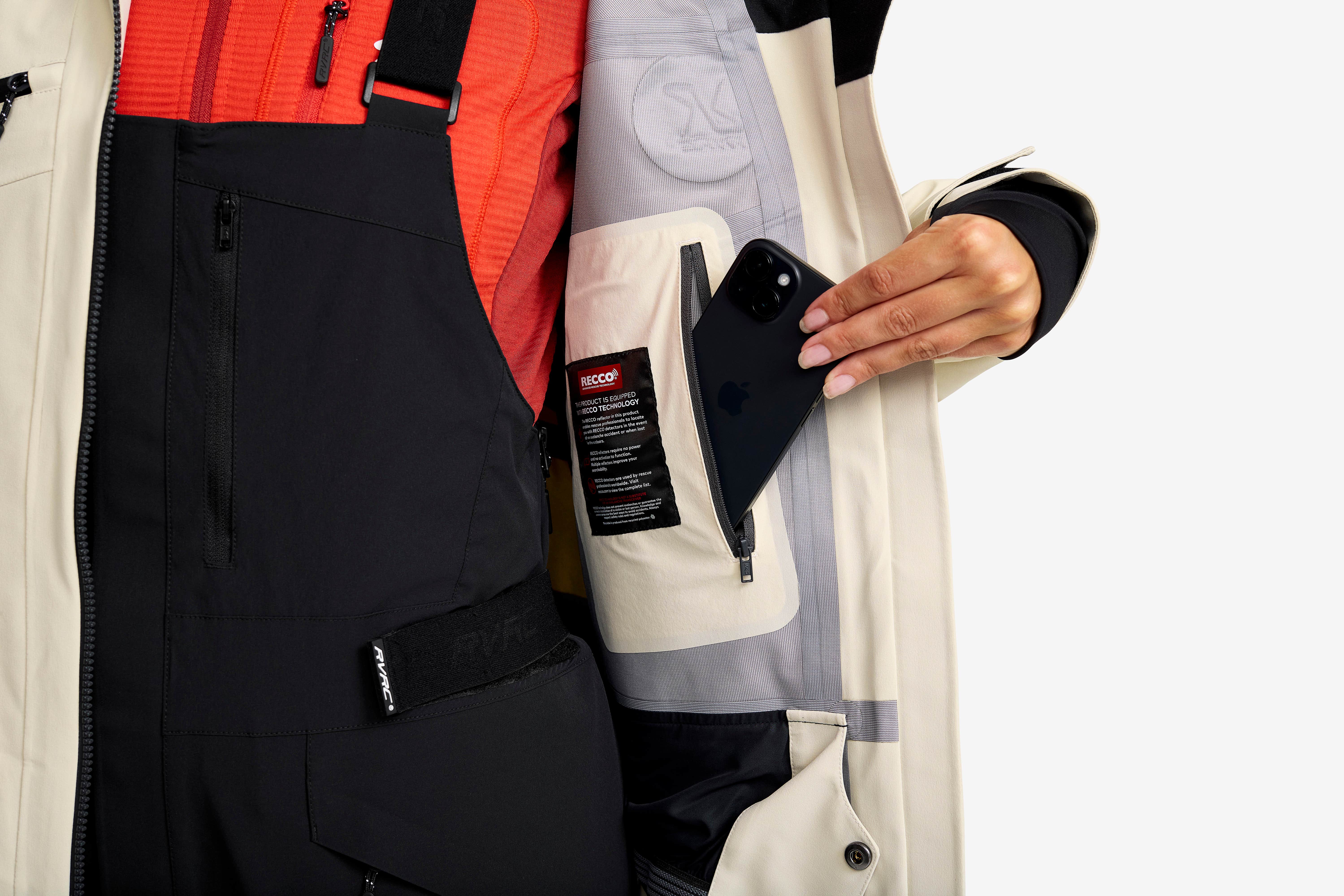 Atlas 3L Ski Jacket Dame Peyote