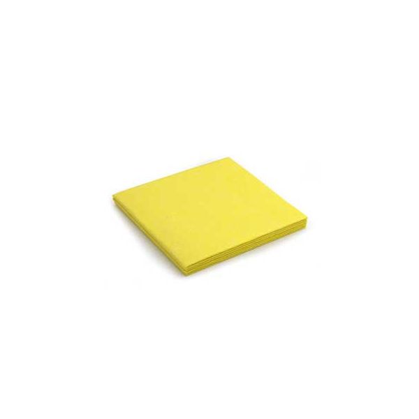 Pano Multiusos Suave Amarelo 40x38cm - Pack 3un - 6851008