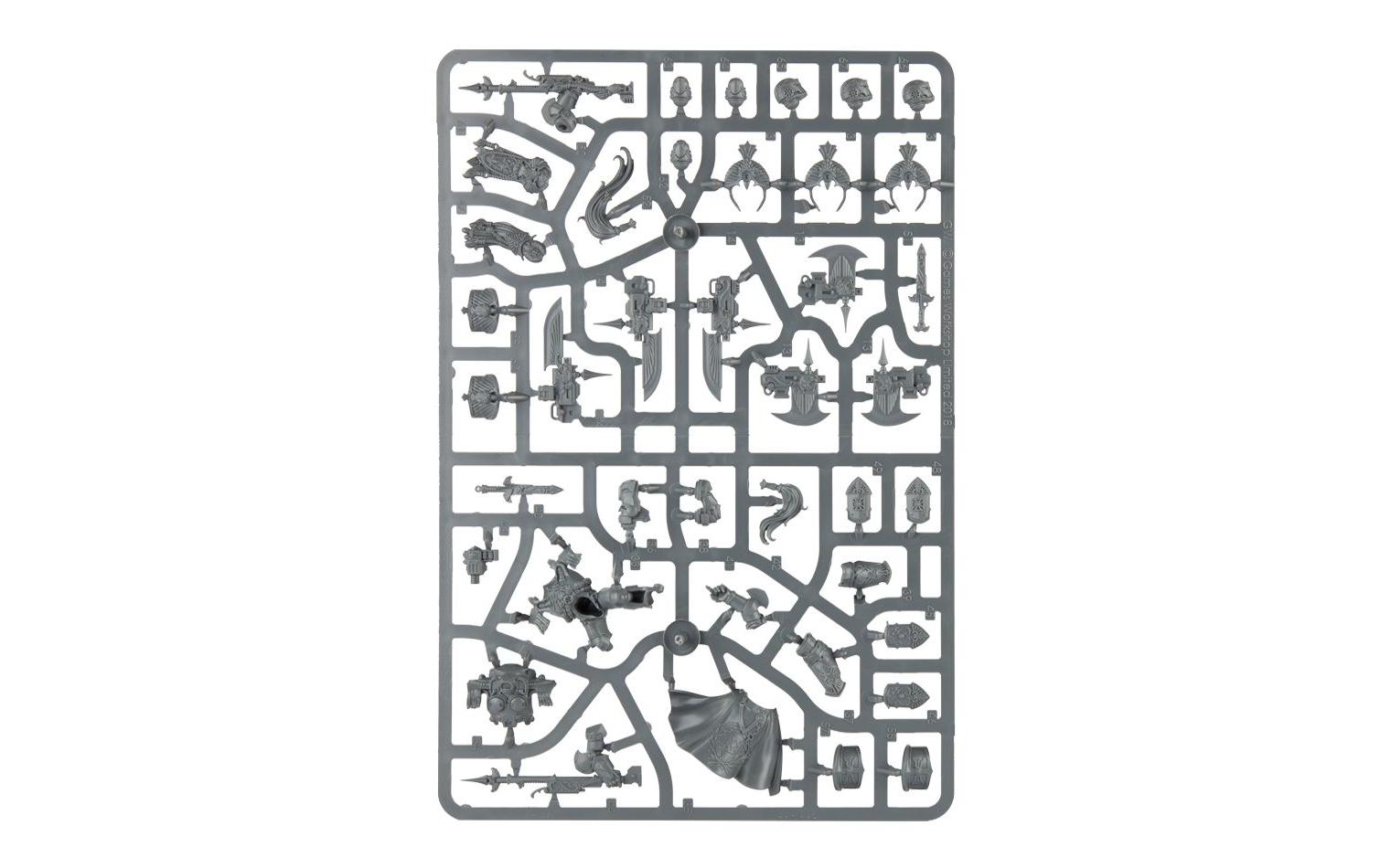 Figurenset Warhammer 40.000 Allarus CustodiansWarhammer Miniaturen: Adeptus Custodes Allarus Custodians