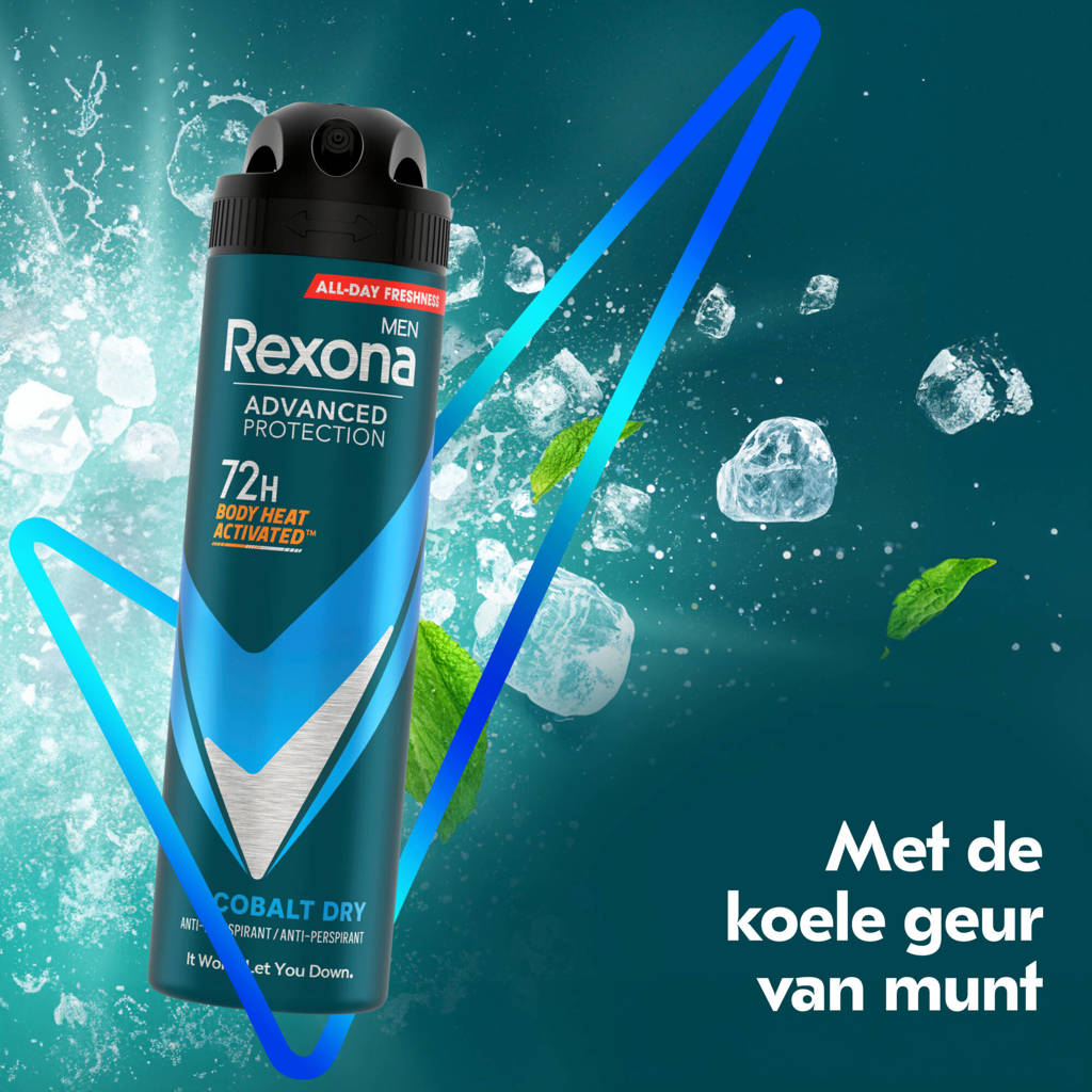 Netjes en snel geleverd en voor een goede prijsCobalt Dry anti-transpirant deodorant spray - 6 x 150 ml