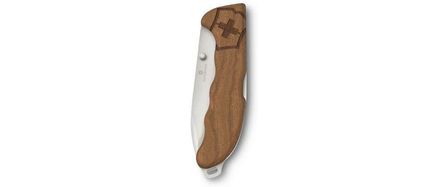 Taschenmesser Evoke Wood, 136 mm, Braun<br>Klappbares Messer mit Schalen aus Nussbaumholz