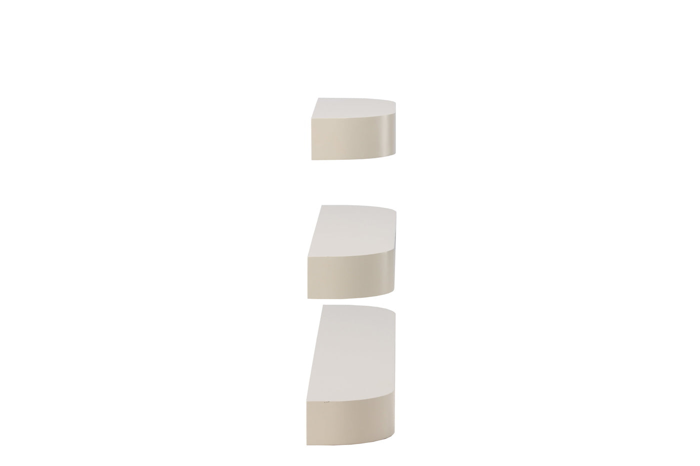 FjÃ´rd - Wandplanken Set van 3 - Beige - Glow