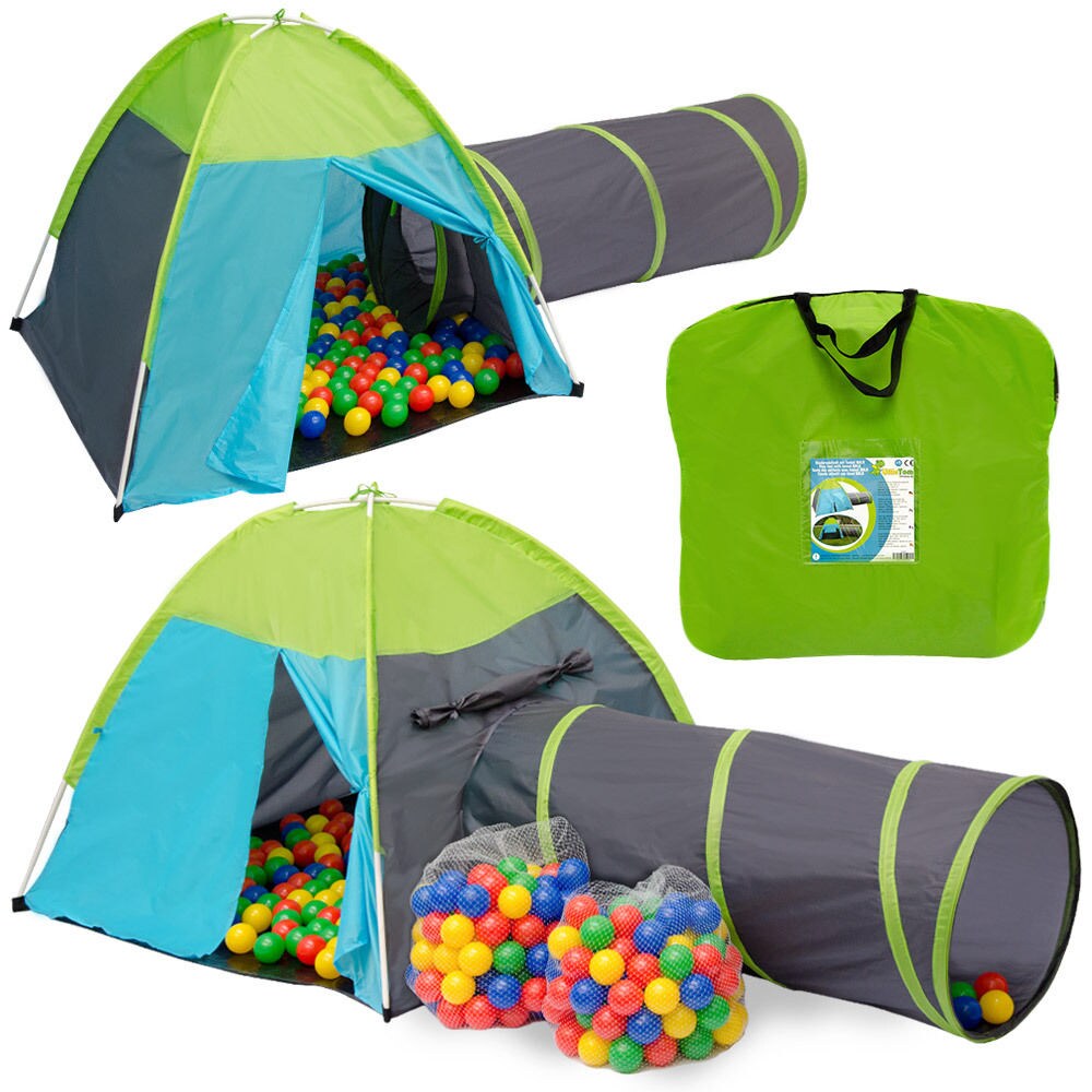 Spielset Kinderspielzelt Nala inkl. 200 Bällebadbällen | Spielzelt Spielhaus für Jungen und Mädchen