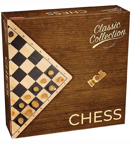 TACTIC Brettspiele - Schach - Classic+ Sammlung - Holz