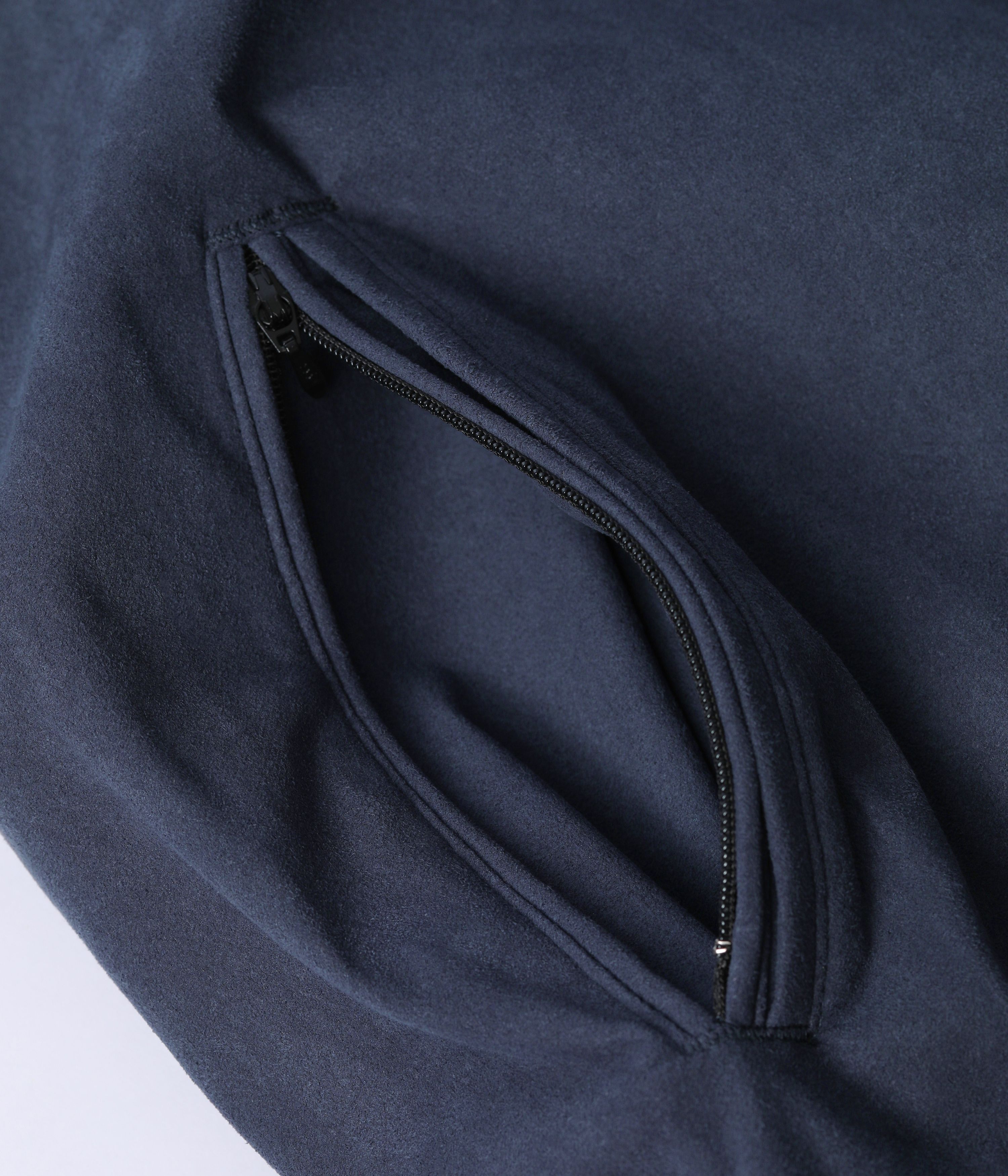 Former VT Suede Bomber Jacket Navy