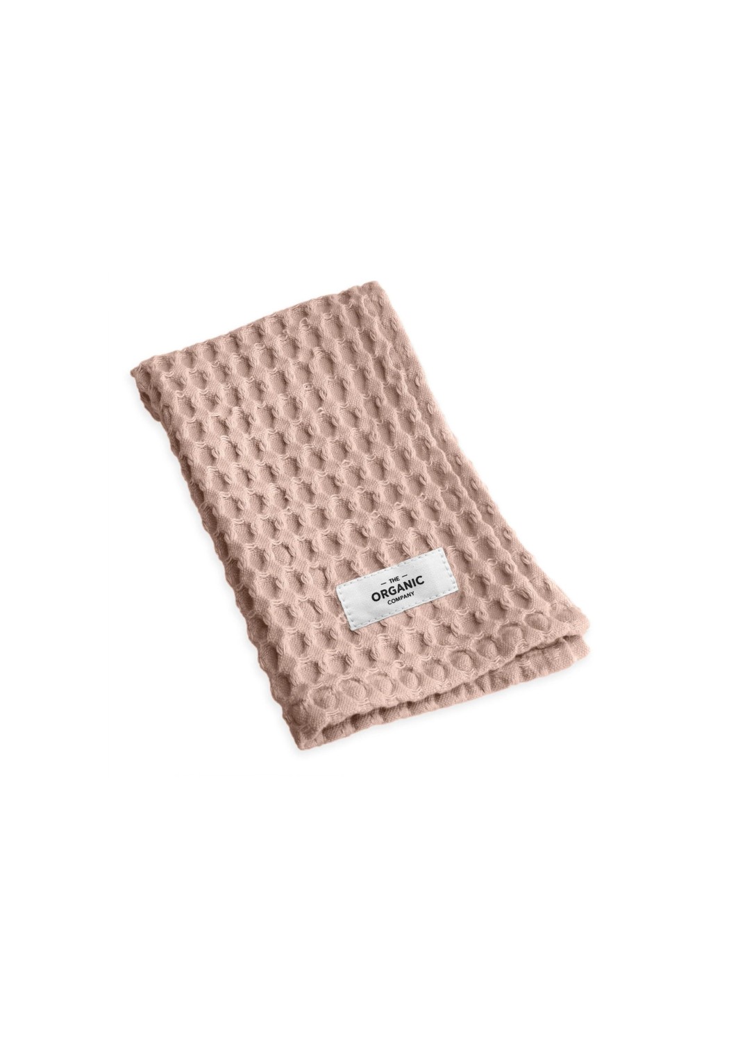 The Organic Company Waschlappen Big Waffle Wash Cloth Pale Rose